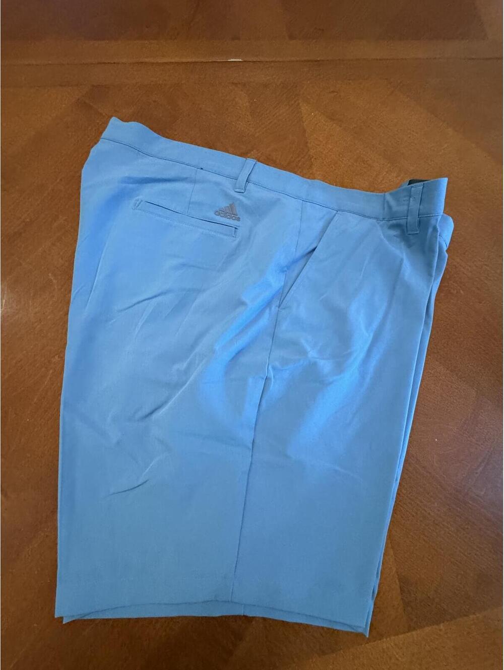 Adidas Light Blue Golf Shorts 42 waist
